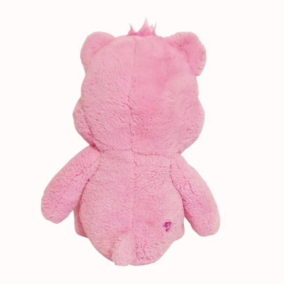 Care Bears Unlock the Magic Pink Rainbow Cheer Bear 14 Inch Plush 2020 Carebear - Picture 4 of 8